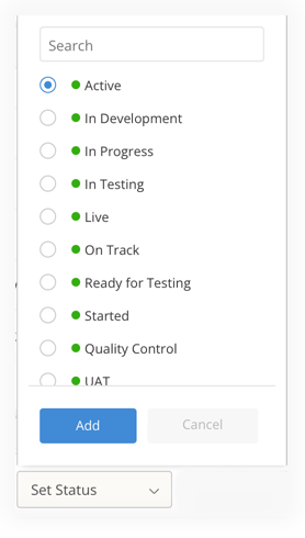 Project List Bulk Actions – Kantata Knowledge Base