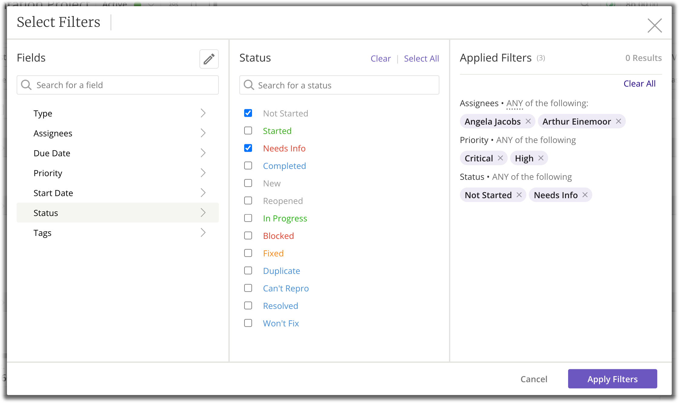 Filters modal sections.png