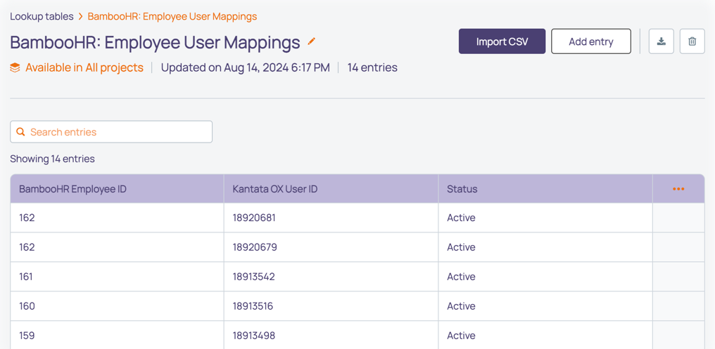 Create mapping table.png