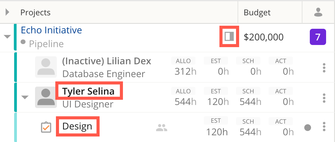 Side panels in Legacy Projects tab.png