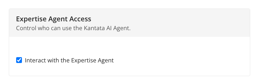 Expertise Agent Access section.png