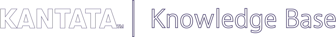 Kantata Knowledge Base Help Center home page
